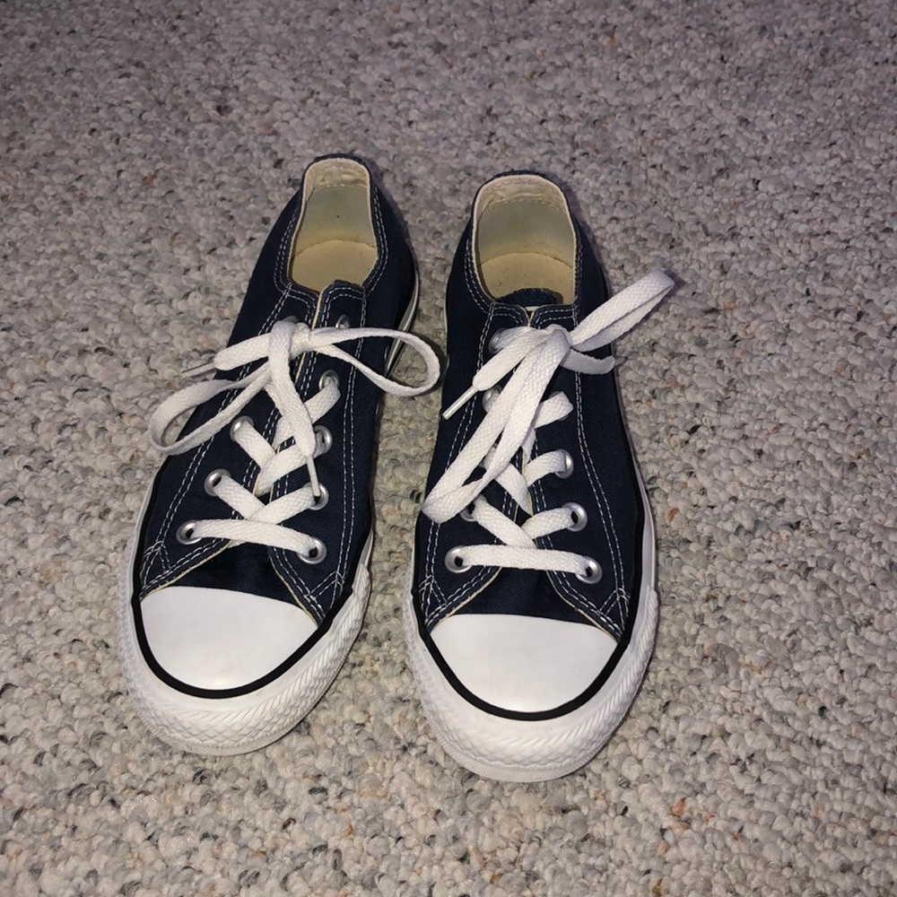 Navy Chuck Taylor All Star Low tops